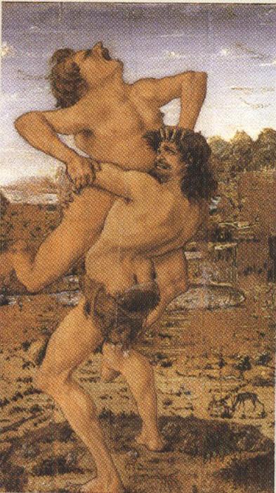 Sandro Botticelli Antonio del Pollaiolo Hercules and Antaeus (mk36) China oil painting art